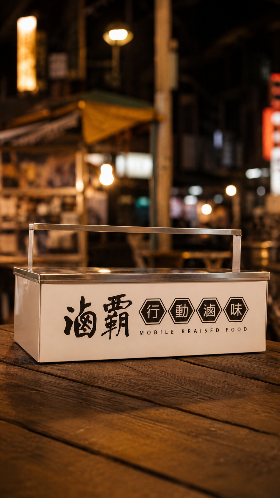 行動鐵盒夜市氛圍