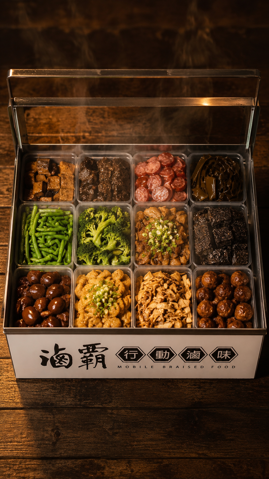 鐵盒掀開滿滿滷味